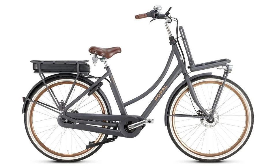 Alu Damen E Hollandrad Popal Daily Dutch ``Prestige`` 7 G 28" Mittelmotor 560Wh - Bild 2 von 3