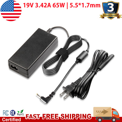 For Acer Aspire E5-575 E5-575G E5-575T E5-575TG Ac Adapter Charger Power Cord