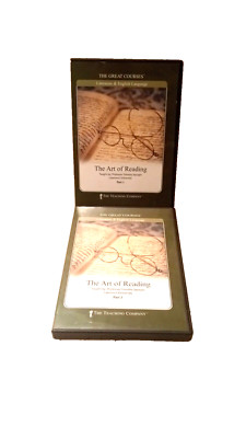 The Art of Reading, part 1 & 2 (DVD) 2 disc each, Great Courses, Teaching Co.