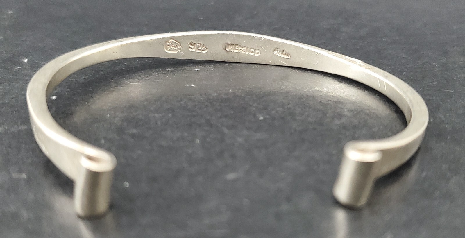 4 Open Cuff Design Solid Sterling Bangle Type Bra… - image 10