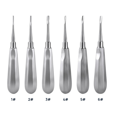 STRAIGHT/CURVED DENTAL SURGERY EXTRACTING LUXATING APICAL ROOT TIP ELEVATOR