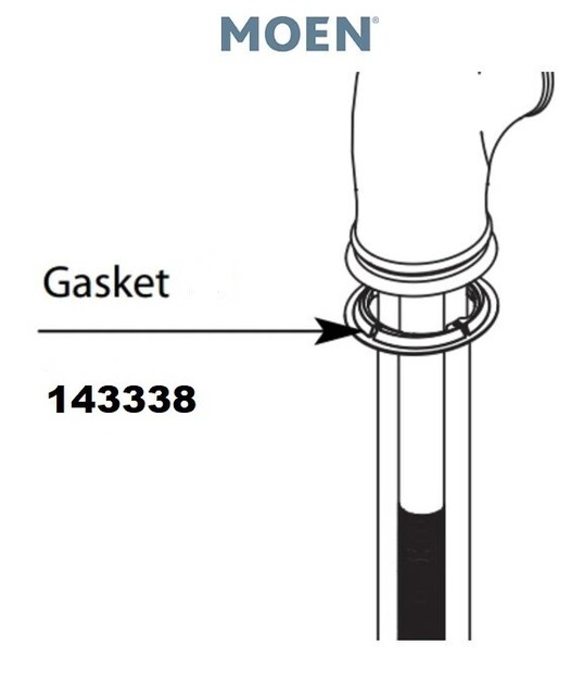 MOEN 143338BL DECK GASKET 143338 for sale online eBay