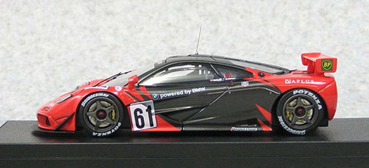 EBBRO X HPI 1/43 McLaren F1 GTR 1996 JGTC #61 Nielsen/Brabham Racing Model Car EBBRO X HPI 1/43 McLaren F1 GTR 1996 JGTC #61 Nielsen/Brabham Racing Model Car