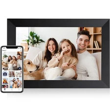 AEEZO 10.1 Inch WiFi Digital Picture Frame, IPS Touch Screen Smart Cloud Phot...