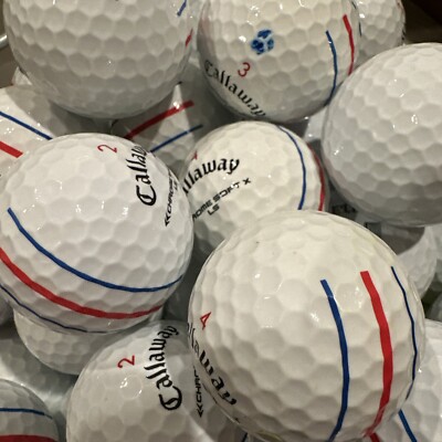 Callaway Chrome Soft Triple Track 2024 - White Golf Balls