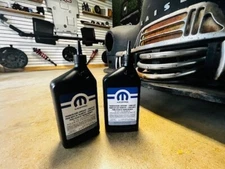 (2) Genuine Differential Oil Front Mopar 68089195AA