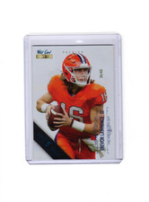 2021 Wild Card Matte White 5 Stripes Blue Trevor Lawrence Rookie 36/40. rookie card picture
