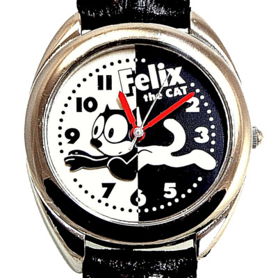 20* FELIX CAT フィリックス　キャット FOSSIL 世界限定 Felix The Cat, Fossil Limited Edition Of 10 K Made LI-1437, Silver
