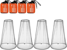 HESTYA 4 Pack Mosquito Net Mesh for Head Face Neck Fly Netting Hood from Bugs Gn