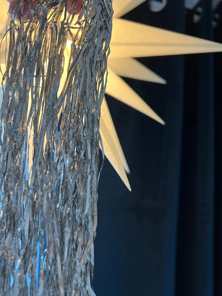 Original Stanniol Lametta Silber 3 Packungen (3 x 20g) - Bild 2 von 3