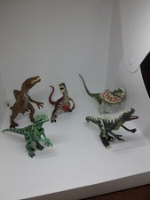 Jurassic Park Toy Dinosaur Lot Vintage 90s Nostalgic Retro Green Velociraptor