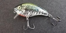 Mann's Vintage Baby 1-Minus Lure Double Stamped: Baby Bass Crystal Glow