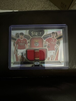 JOAO NEVES ANTONIO SILVA 2023-24 PANINI SELECT SILVER PRIZM DUAL JERSEY #DS-SLB