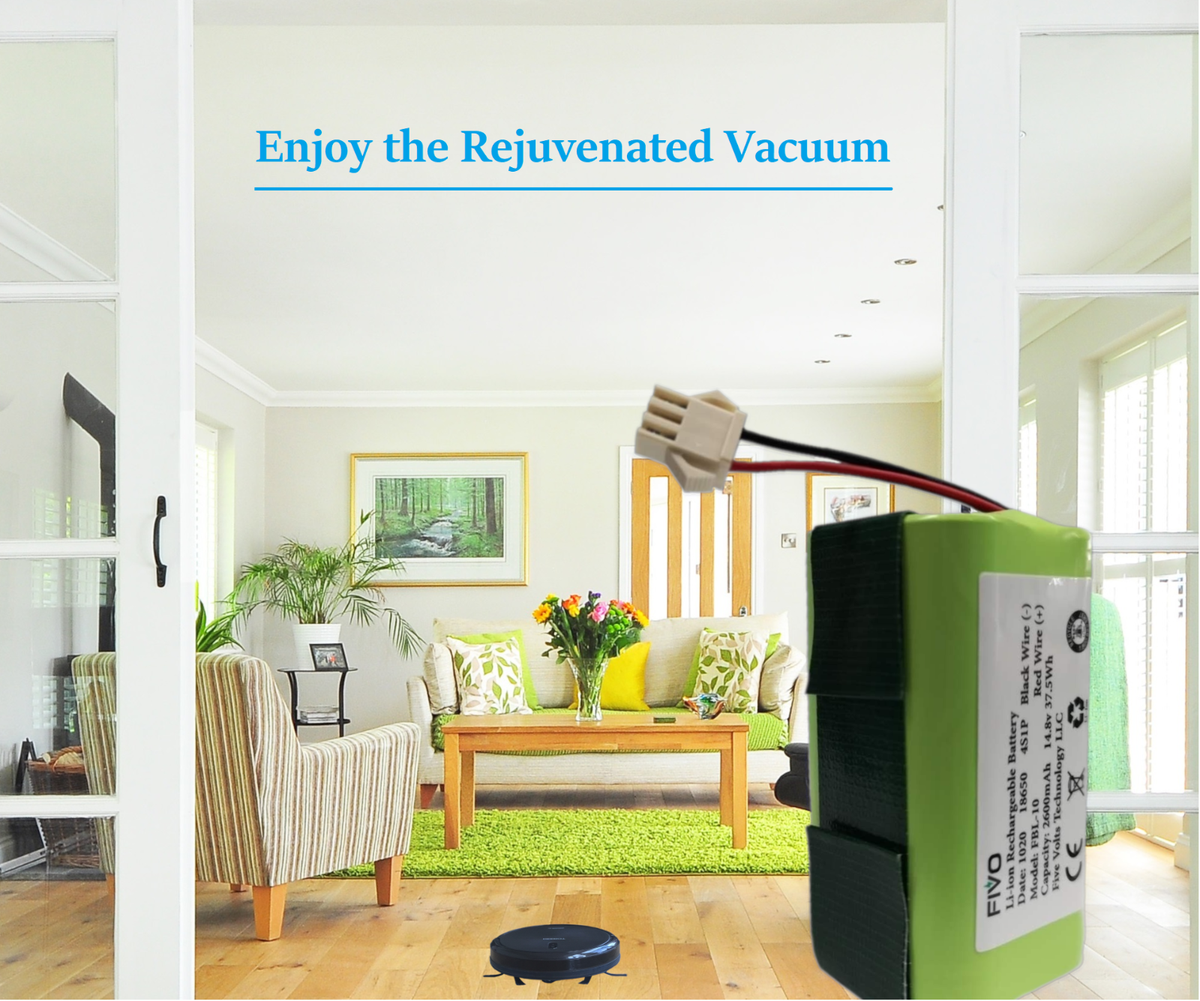 Vhbw batteria compatibile con Eufy Robovac 11S, 11, 11c, 15C, 12, 11S Max, 15C Max, 15T, 11S Plus home cleaner (3400mAh, 14,8V, Li-Ion) | Leroy Merlin