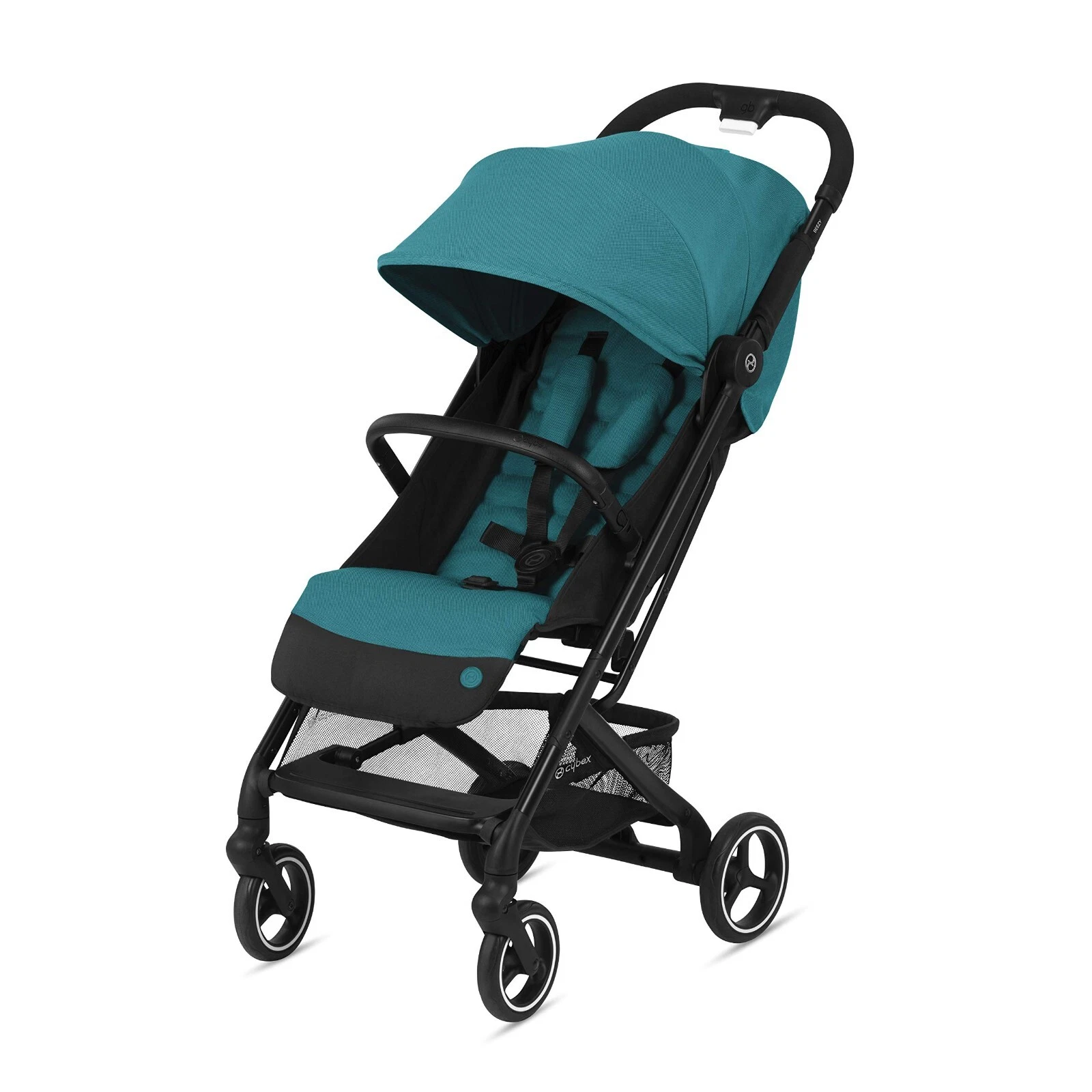 NEW CYBEX BEEZY LIGHTWEIGHT, COMPACT FOLD  STROLLER RIVER BLUE-TURQUOISE