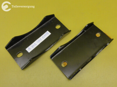 2 Unterlegplatten Schutzblech Auspuffrohr, NG SK, NEU, Original-MB, A 6454920118
