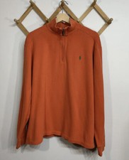 Vintage Ralph Lauren Polo 1990s Sweater 100 Cotton Logo Mens Large