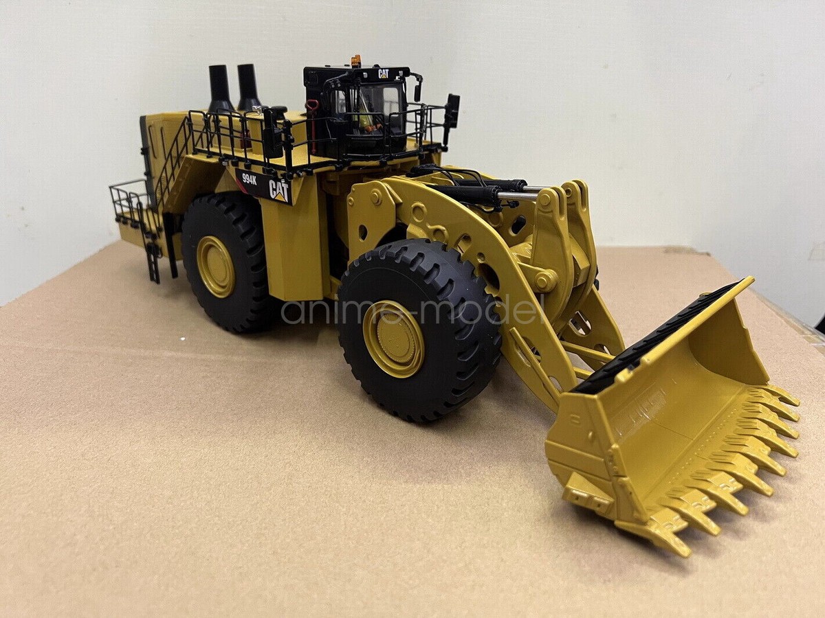 DM 1/50 Scale Cat 994K Wheel Loader Rock Bucket Version Diecast
