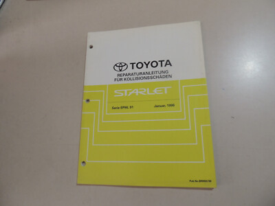 01.1996 Karosserie Werkstatthandbuch Toyota Starlet P9