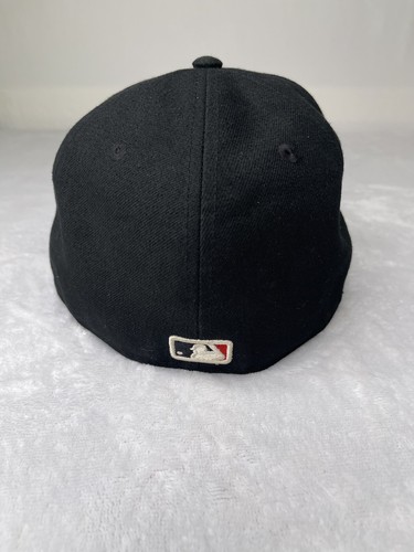 PITTSBURGH PIRATES Men's Fitted 7 1/4 Black On-Field Cap Hat New Era 59Fifty - Picture 7 of 9