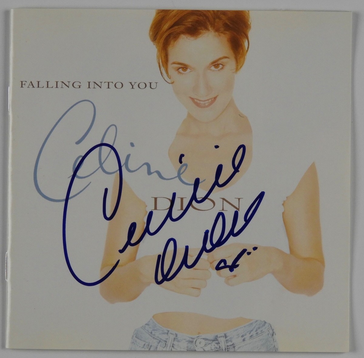 Celine Dion JSA Signed Autograph CD Booklet | eBay