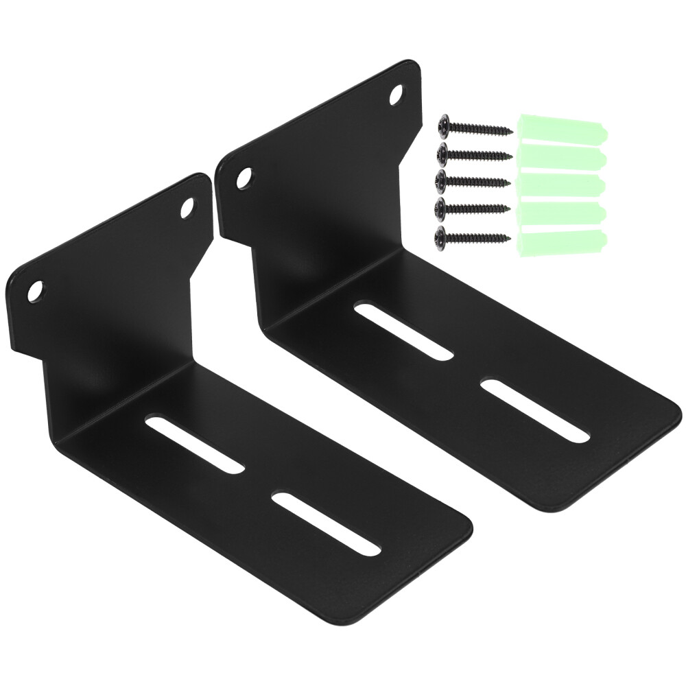 1 Set Speaker Wall Mount Universal Speaker Bracket Wall Mounted Speaker Holder