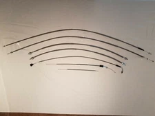 reproduction 1969-73 at1 ct1 control cable 7 pc. set (fits yamaha)