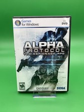 PC Alpha Protocol The Espionage RPG (Microsoft Windows, 2010) Complete image