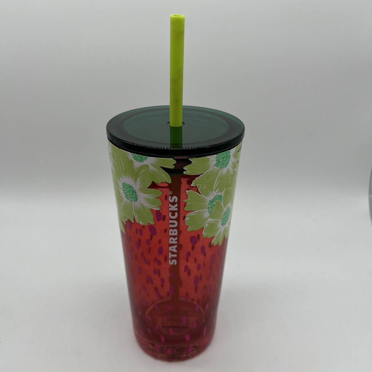 Starbucks Summer 2022 Strawberry Glass Tumbler 18oz Limited  NEW STARBUCKS Strawberry Limited Edition Summer 2022 main image 0