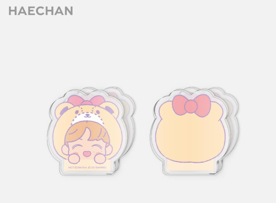 NCT x SANRIO CHARACTERS SMTOWN OFFICIAL MD GOODS ACRYLIC CLIP