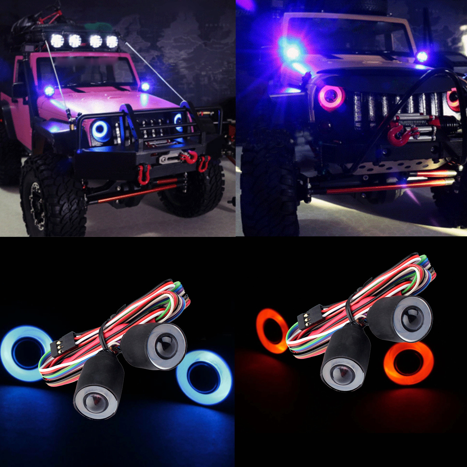 rc rock crawler lights