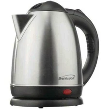 Brentwood KT-1780: 1.5L Cordless Electric Kettle - Stainless Steel