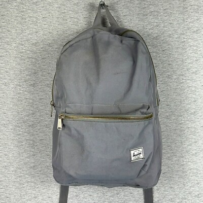 Herschel Backpack Settlement Gray School Big Kids Small Red Pinstripe Lined Gold