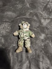 Vintage Bear Forces of America 12" Tan US Air Force Teddy Bear Plush