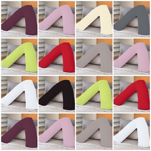 v shaped pillow and pillowcase