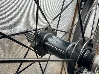 Shimano Dura Ace WH-9000 Clincher C50 700c Wheelset Rim Brake 9/10