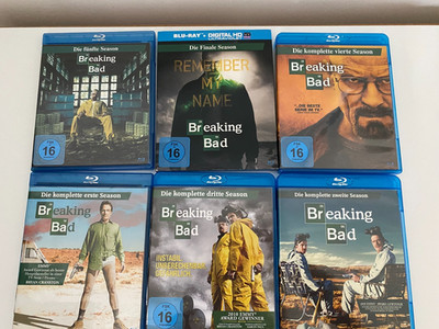 Breaking Bad Die komplette Erste bis fünfte Season