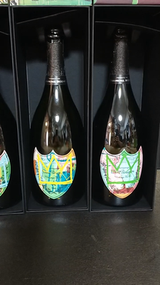 empty) Dom Perignon 2015 Jean Michael basquiat Edition Limited 3