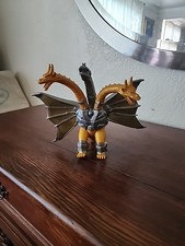 1998 BANDAI MECHA KING GHIDORAH Vinyl Figure Movie Monster Series Dark Gold