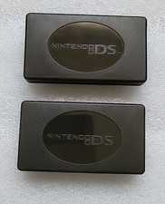 2 Clear Black Nintendo 3DS Game Cases Holds 4 Official OEM