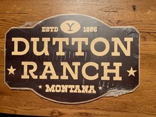 Yellowstone TV Show Dutton Ranch Wood Wall Decor - Yellowstone Dutton Ranch