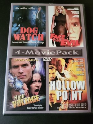 Dog Watch / Face The Evil / High Voltage / Hollow Point (DVD) 4-Movie Pack