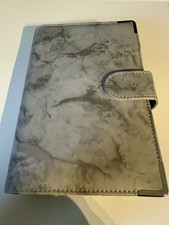 A6 Binder / Organizer im Marmor-Design – gebraucht, top Zustand