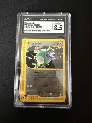 Magnemite graded PSA 8 for sale on eBay
