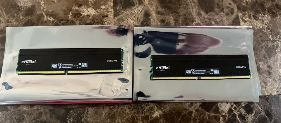 Crucial Pro 64GB (2 x 32GB) DDR4 Pro-3200 Memory - CP32G4DFRA32A.M16FF - Image 4 of 4