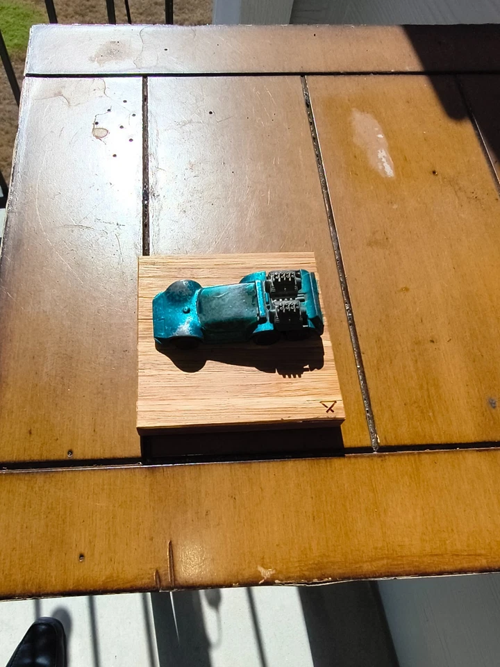 hot wheels.coche.six shooter 1970.coche.vintage.coche de carreras Foto 3 de 4