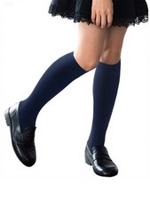 3 Pack Kids Girls Soft Knee High School Uniform Dress Socks Seamless Toe 6-8 ...