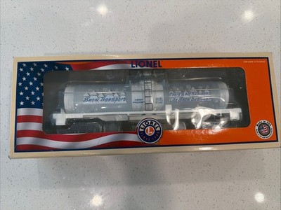 LIONEL 6-83191 O-GAUGE SNOW TRANSPORT CHRISTMAS SINGLE DOME TANK CAR NIB