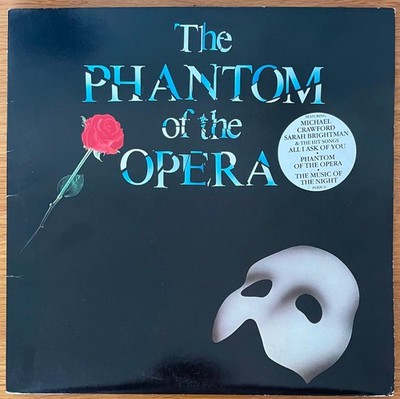 THE PHANTOM OF THE OPERA - ANDREW LLOYD WEBBER 2xLP VG 