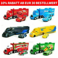 2-Pack Lot McQueen Mack Truck Disney Autos Diecast  Spielzeug Kinder Geschenke